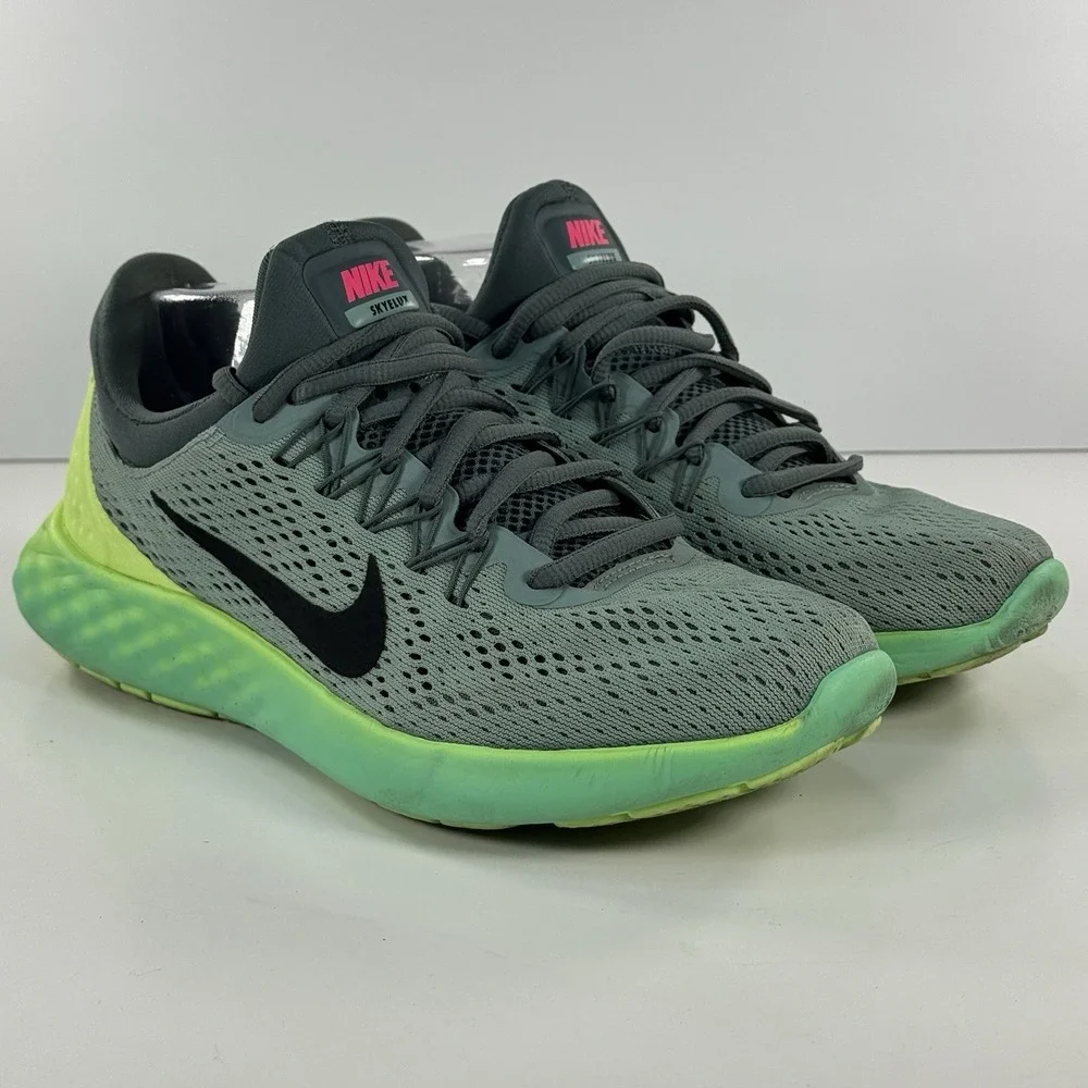 Nike Lunar Skyelux Ghost Green 855810-003 Running Shoe Sneakers Women's Size 8.5